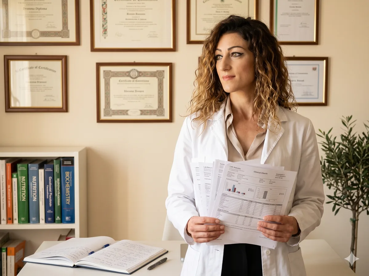 Chiara Abate, nutrizionista, in studio a Terranuova Bracciolini